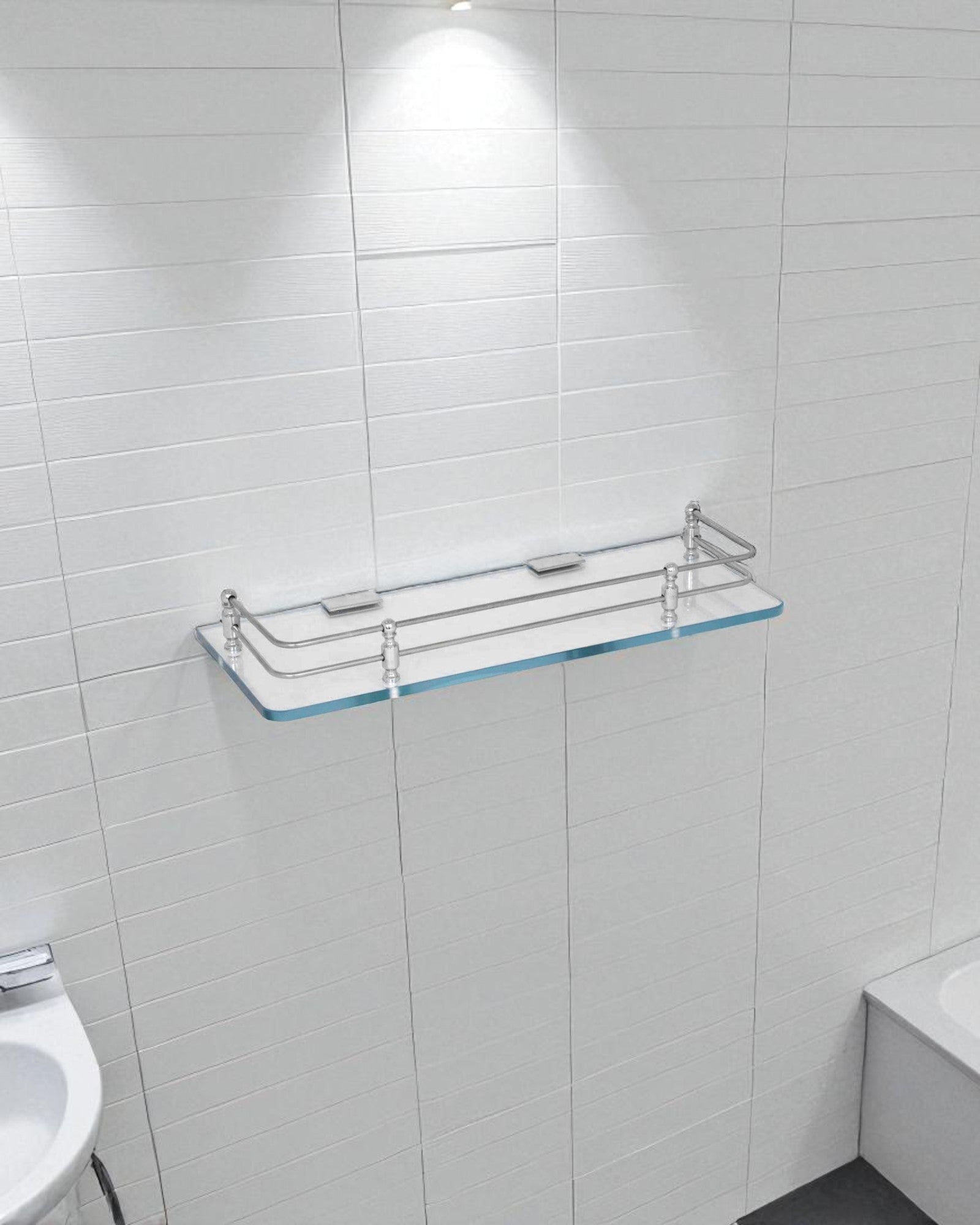 Straight Shelf - Glass