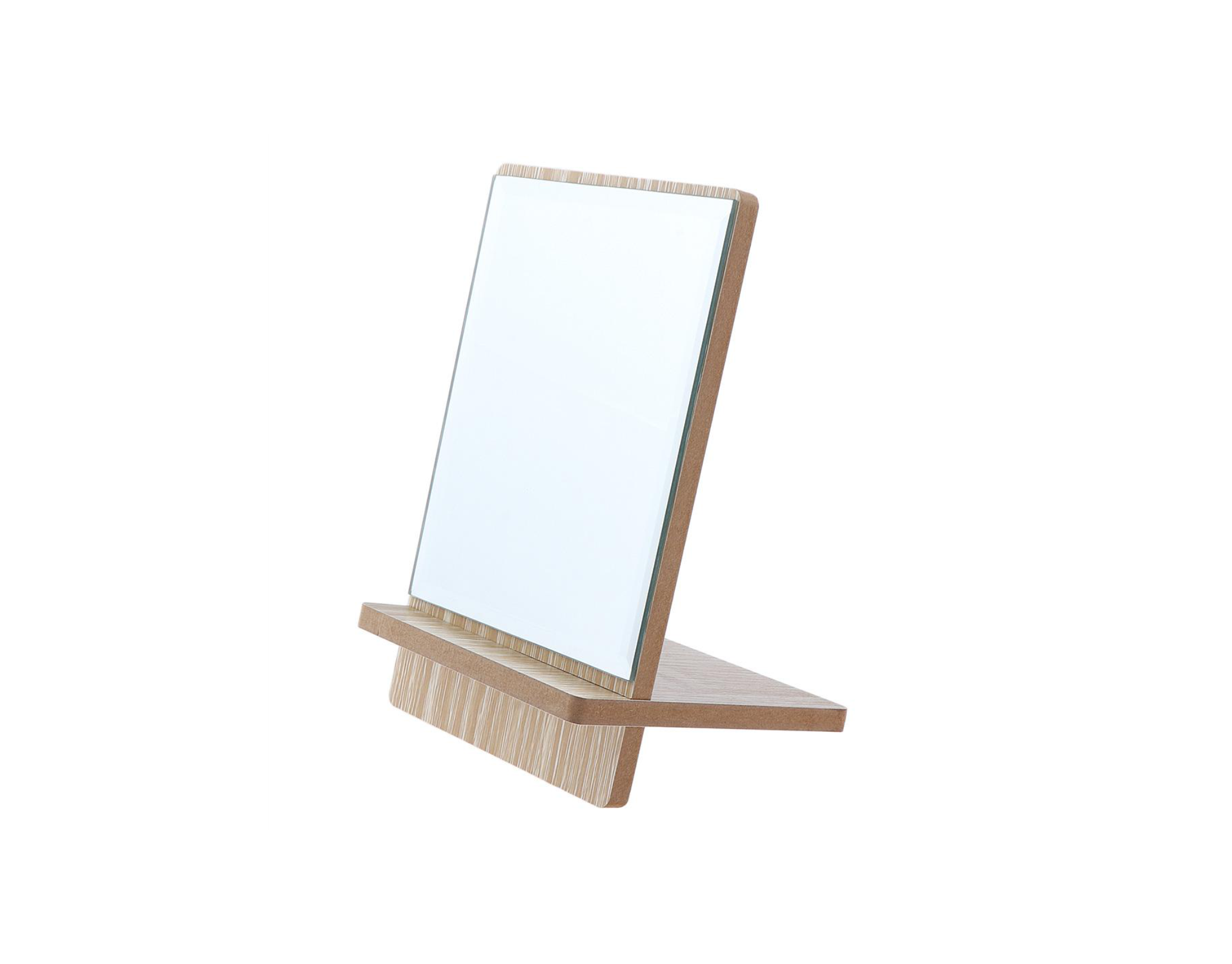 Counter Top Vanity Mirror - Wooden