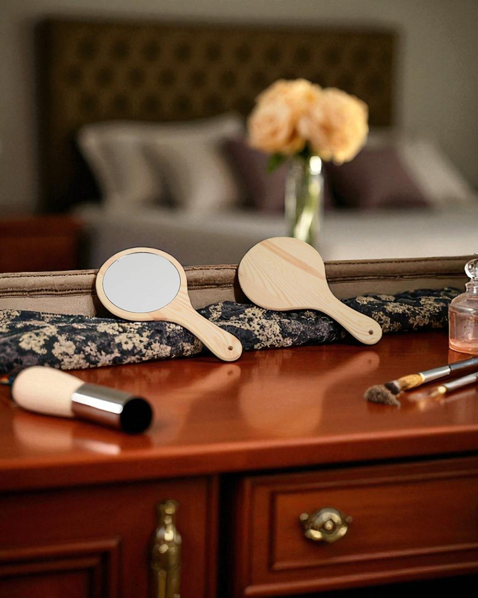 Hand Mirror - Wooden