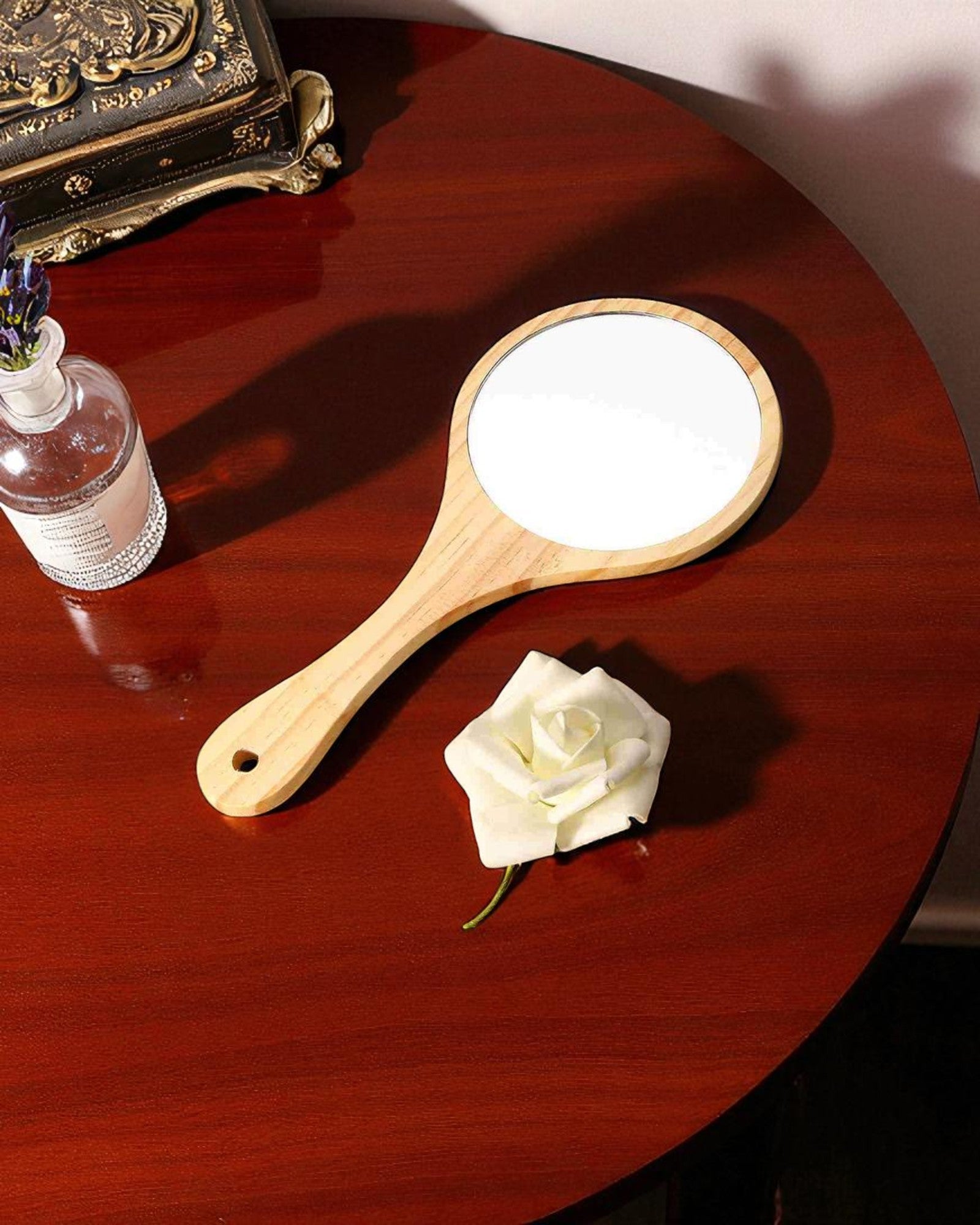 Hand Mirror - Wooden