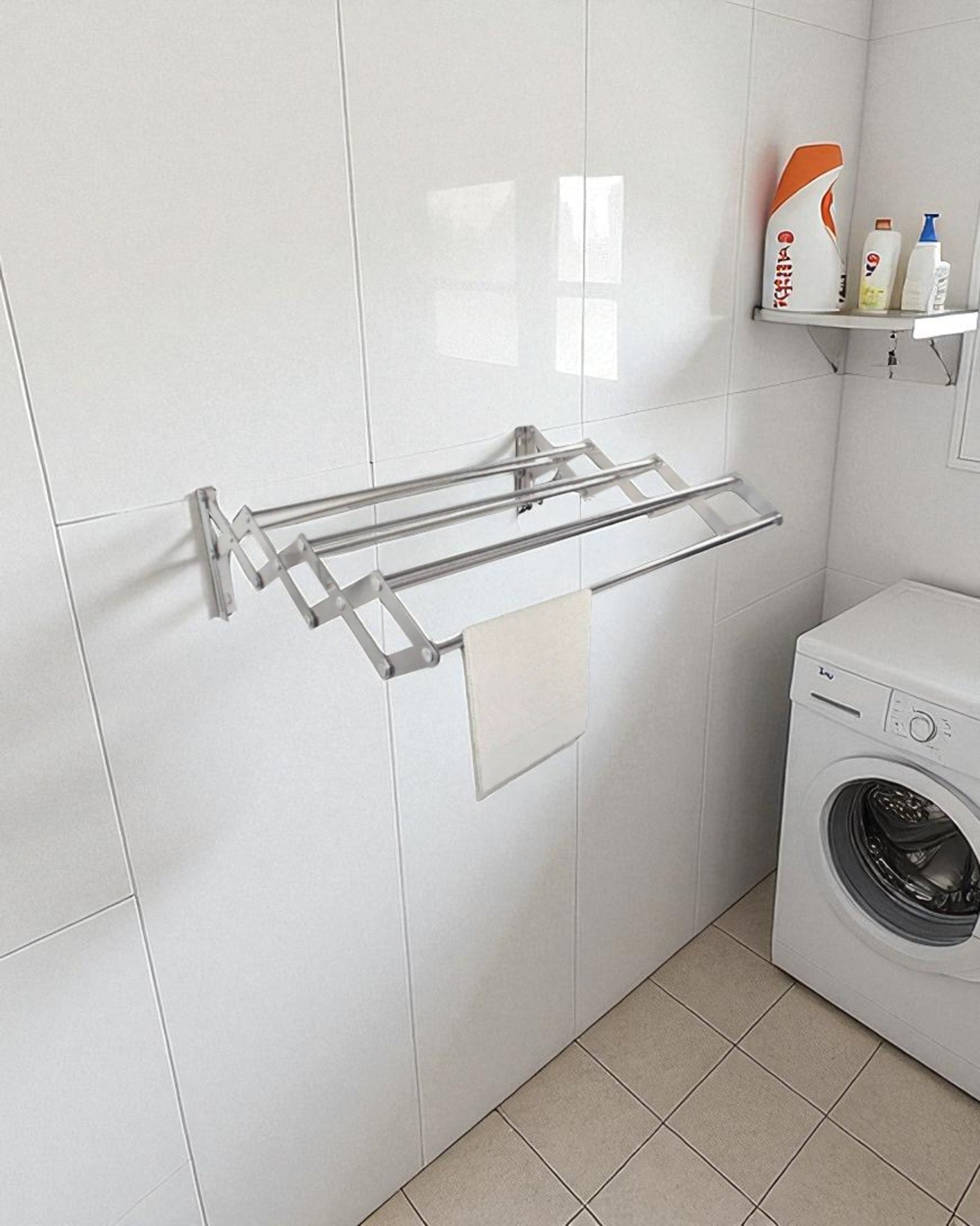 Retractable Metal Clothes Dryer / Rack