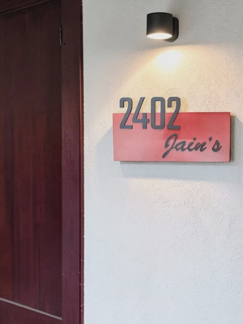 Jain's - Black Metal Letters