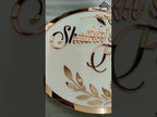 Shaikh Family - Rose gold acrylic